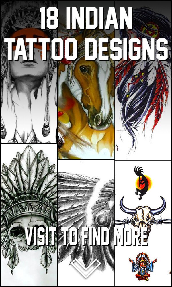 18 Indian Tattoo Designs