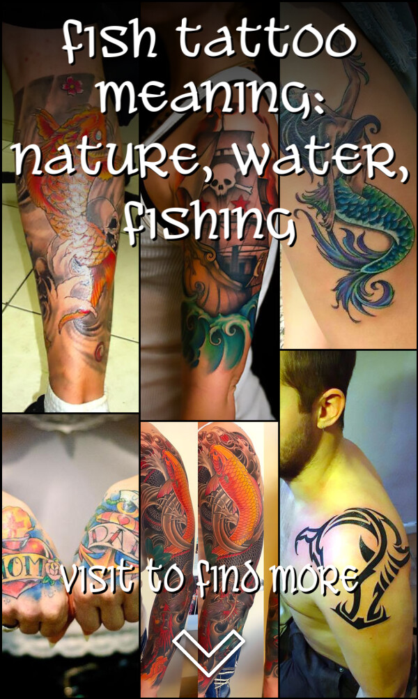 Fish Tattoo Meaning: Nature, Water, Fishing