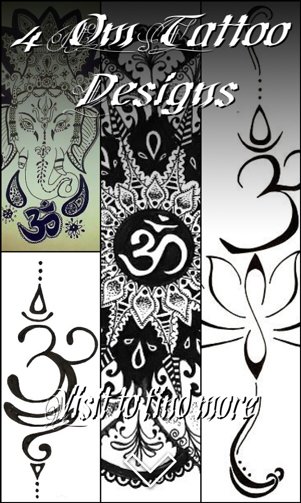 4 Om Tattoo Designs