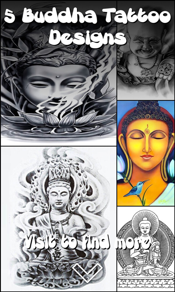 5 Buddha Tattoo Designs