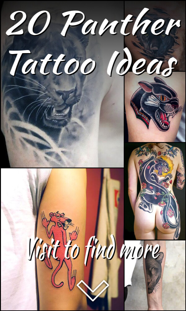 20 Panther Tattoo Ideas
