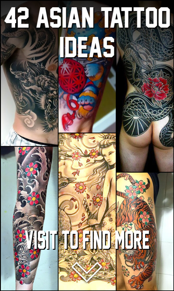 42 Asian Tattoo Ideas