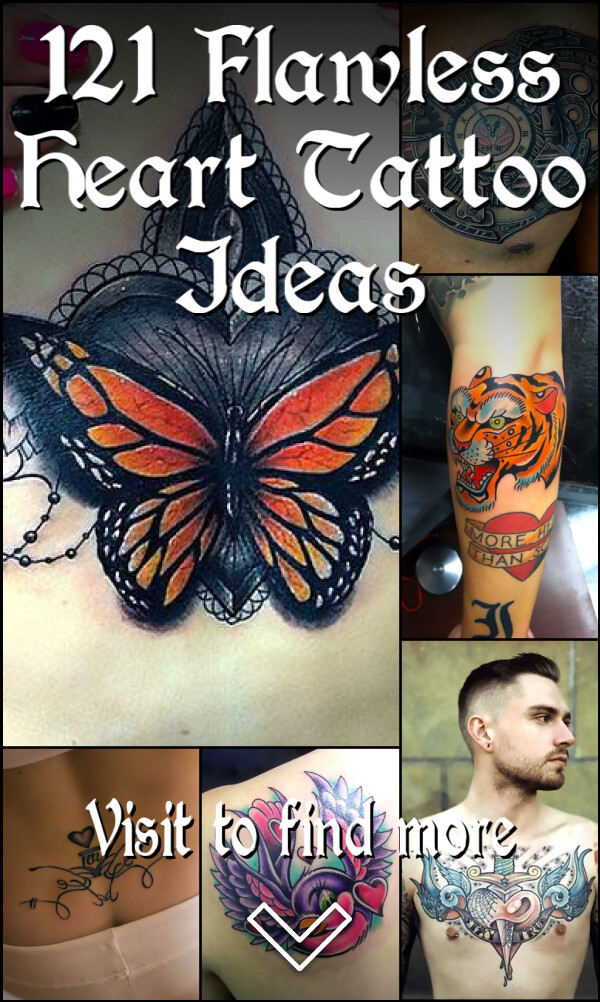 121 Flawless Heart Tattoo Ideas 