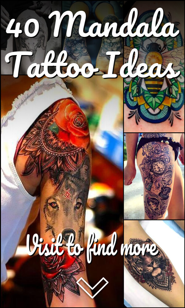 40 Mandala Tattoo Ideas