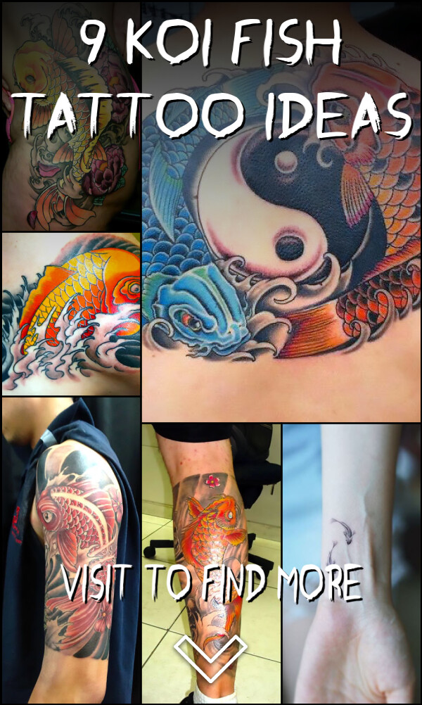 9 Koi Fish Tattoo Ideas