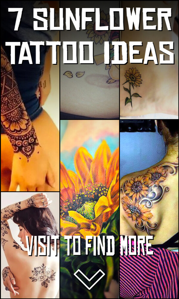 7 Sunflower Tattoo Ideas