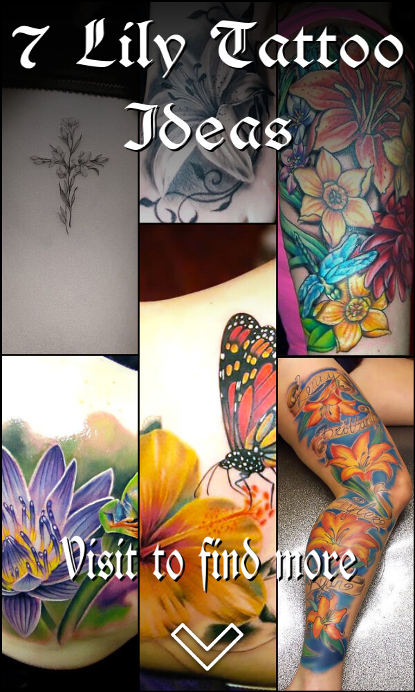 7 Lily Tattoo Ideas