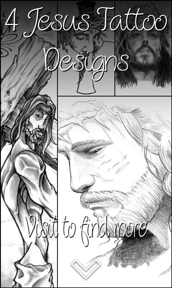4 Jesus Tattoo Designs