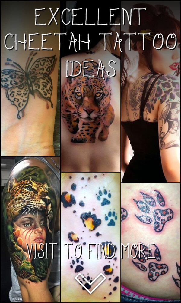 22 Excellent Cheetah Tattoo Ideas