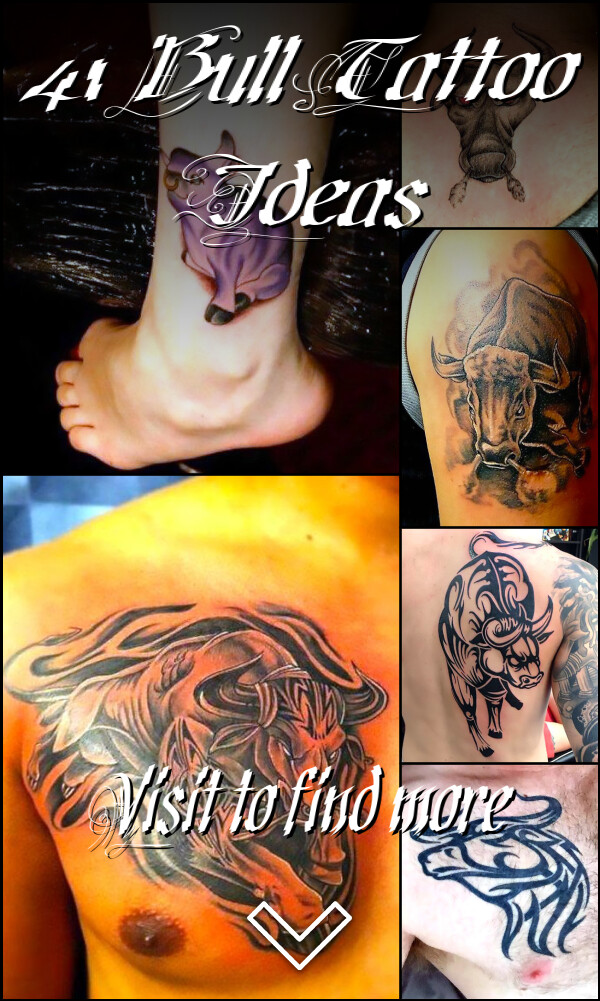 41 Bull Tattoo Ideas
