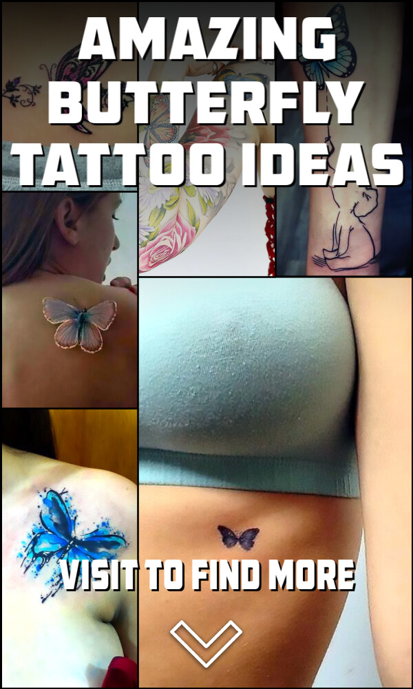 Amazing Butterfly Tattoo Ideas