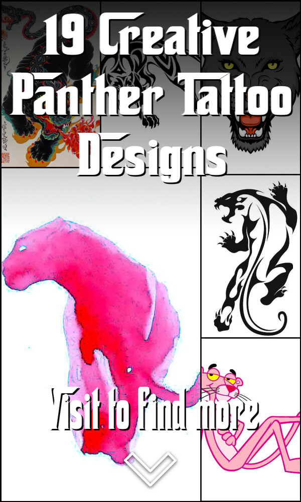 19 Creative Panther Tattoo Designs