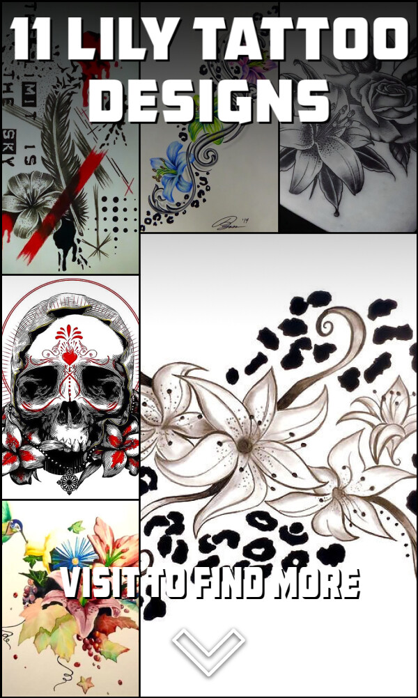 11 Lily Tattoo Designs