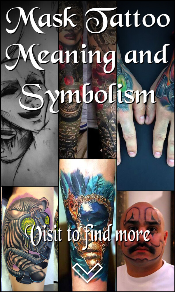 Mask Tattoo Meaning and Symbolism