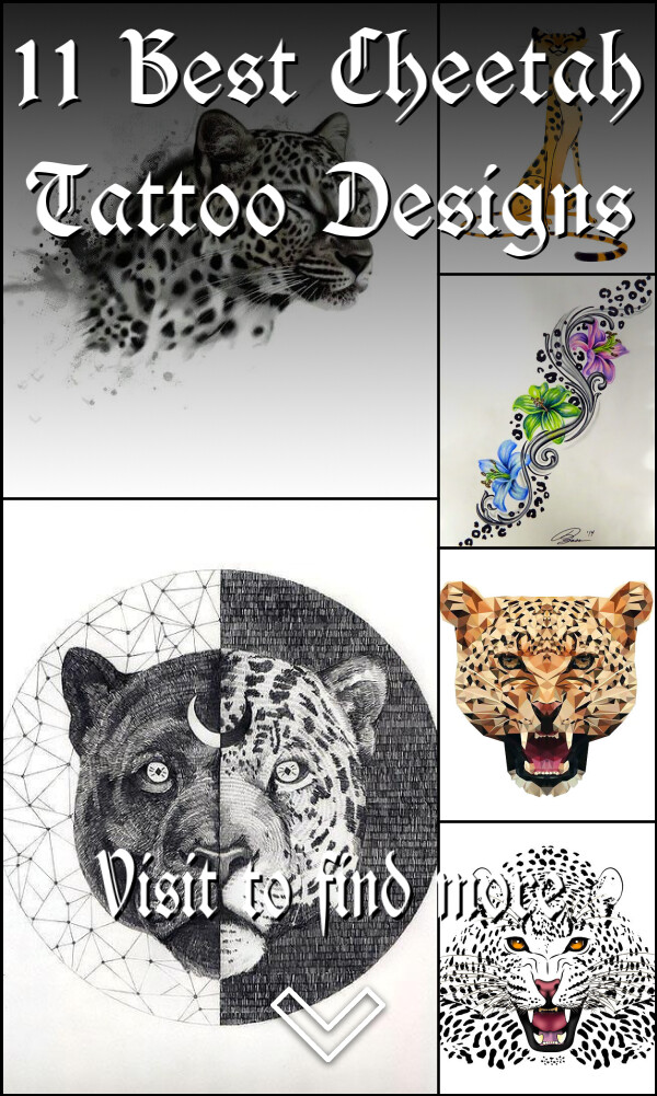 11 Best Cheetah Tattoo Designs