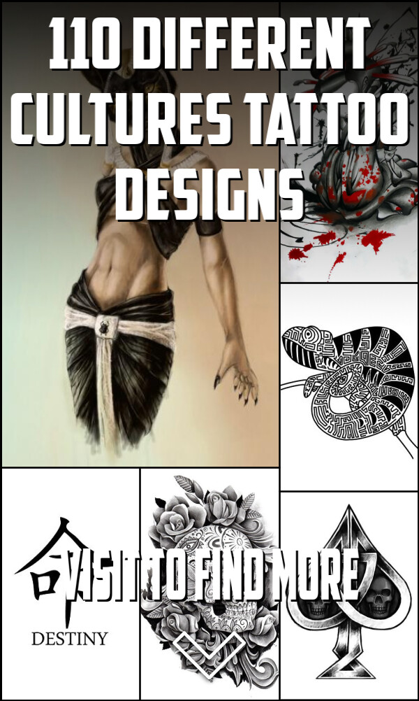 110 Different Cultures Tattoo Designs