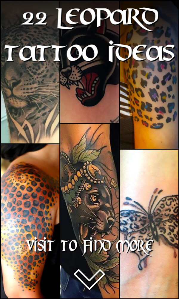 22 Leopard Tattoo Ideas