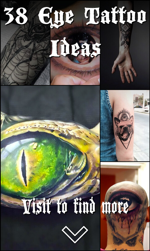 38 Eye Tattoo Ideas