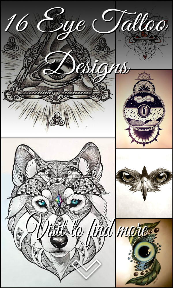 16 Eye Tattoo Designs