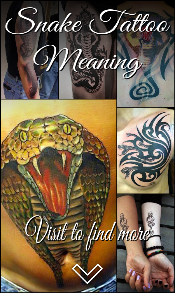 Snake Tattoo Meaning