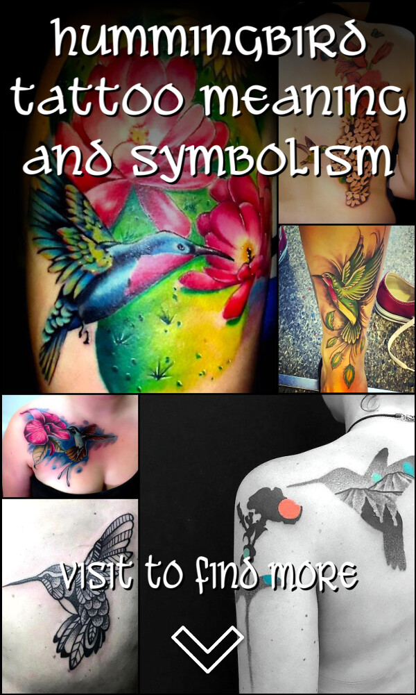 Hummingbird Tattoo Meaning and Symbolism