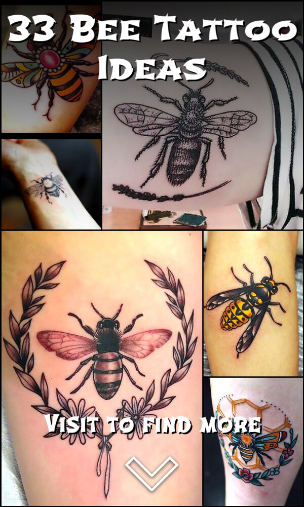 33 Bee Tattoo Ideas