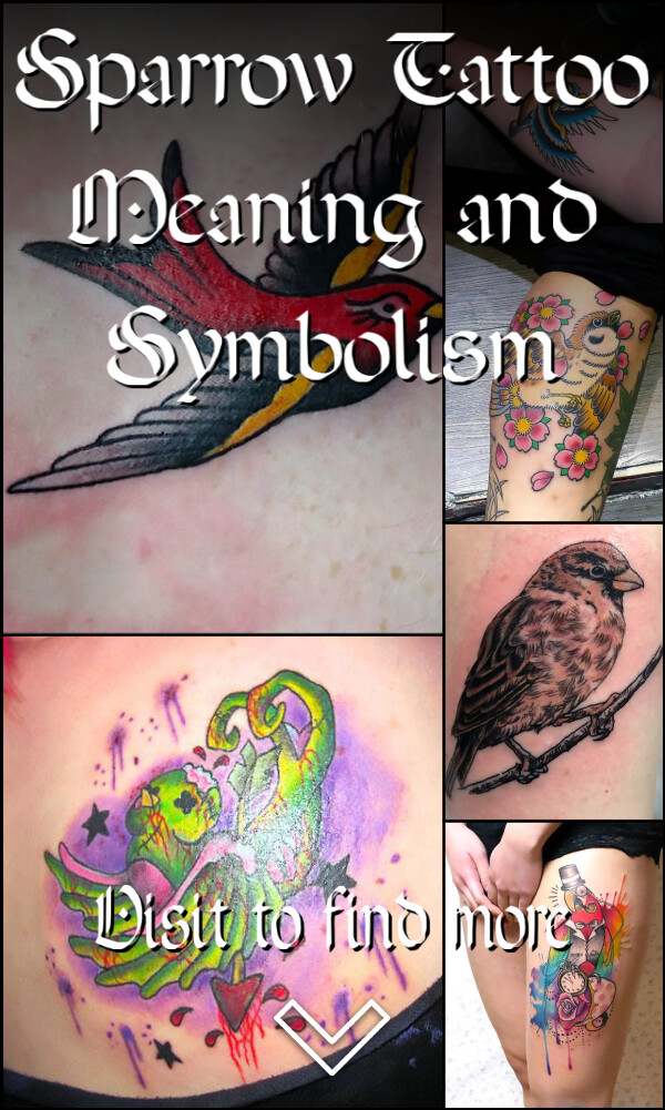 Sparrow Tattoo Meaning and Symbolism