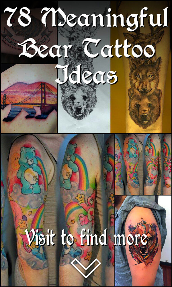 78 Meaningful Bear Tattoo Ideas