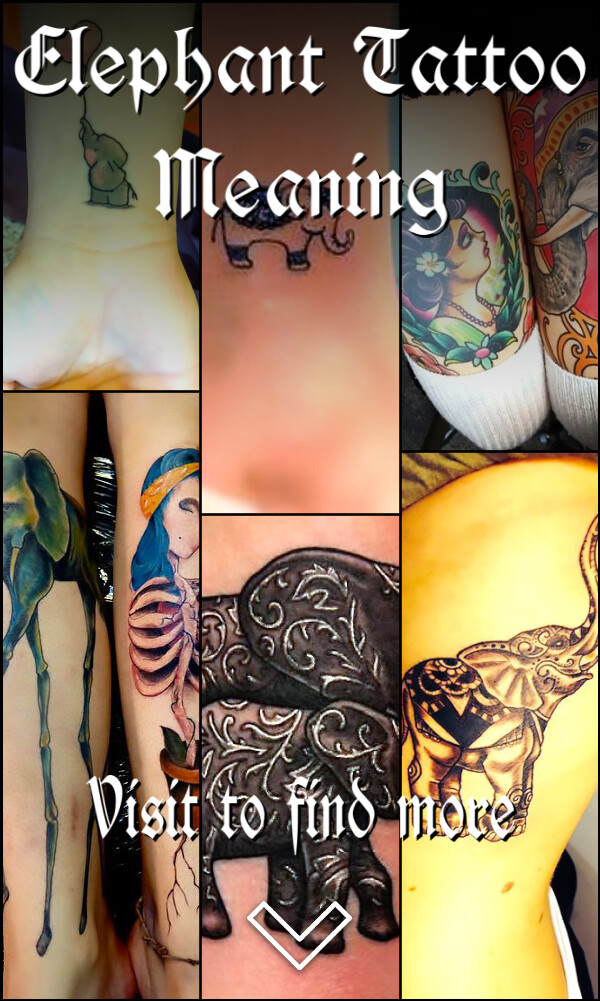 Elephant Tattoo Meaning