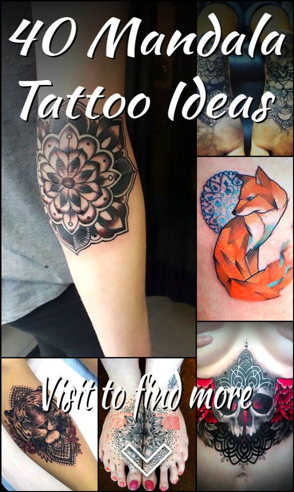 40 Mandala Tattoo Ideas