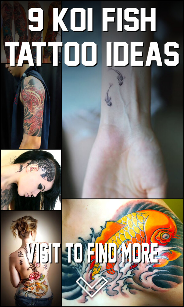 9 Koi Fish Tattoo Ideas