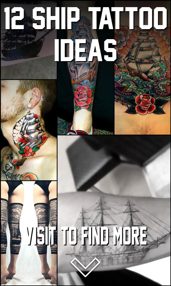 12 Ship Tattoo Ideas