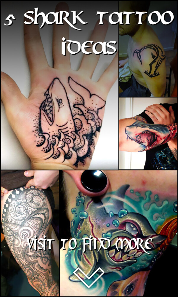 5 Shark Tattoo Ideas