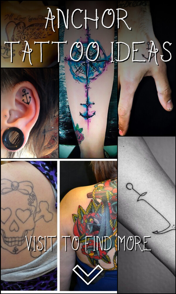 28 Anchor Tattoo Ideas