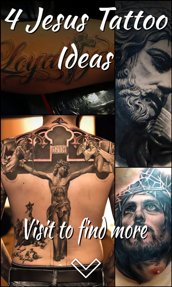 4 Jesus Tattoo Ideas