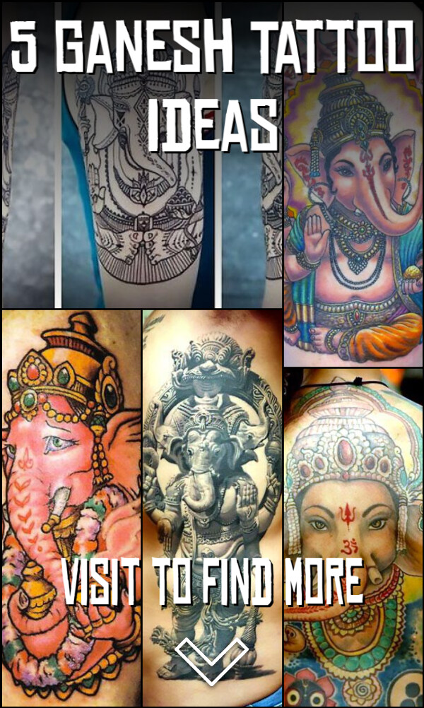 5 Ganesh Tattoo Ideas