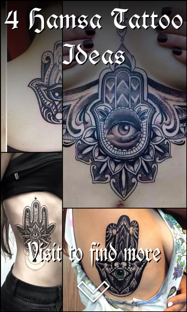 4 Hamsa Tattoo Ideas