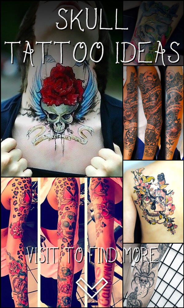 128 Skull Tattoo Ideas