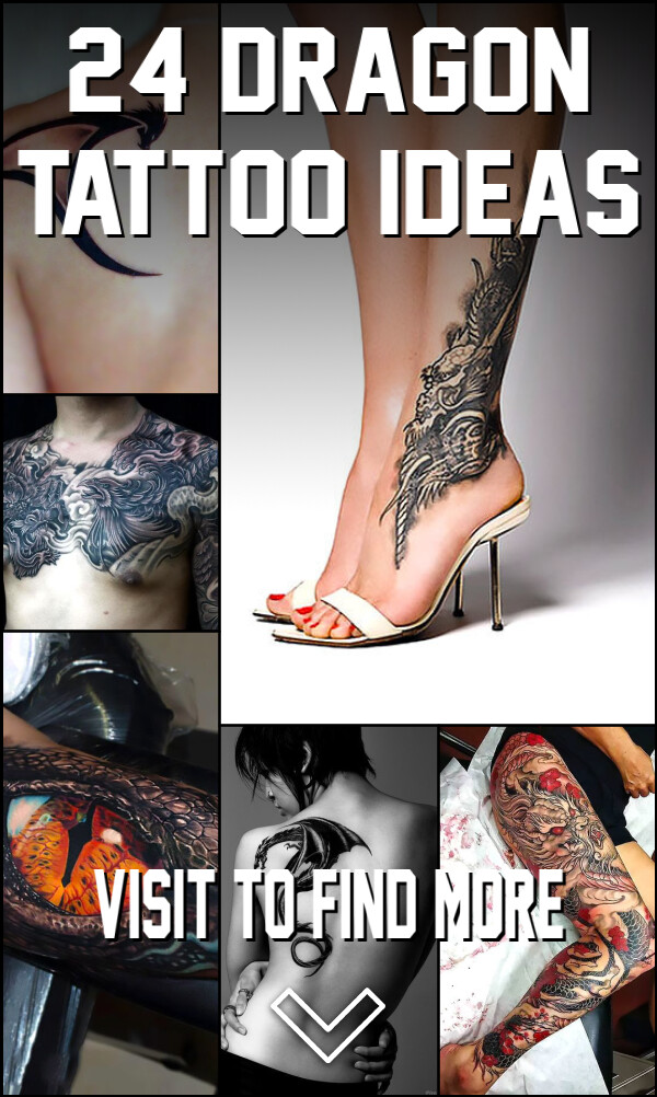 24 Dragon Tattoo Ideas