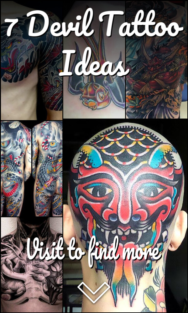 7 Devil Tattoo Ideas