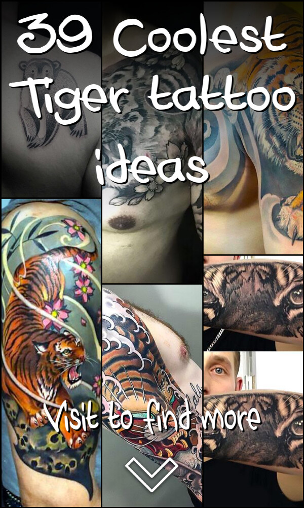 39 Coolest Tiger tattoo ideas