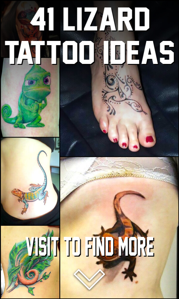 41 Lizard Tattoo Ideas
