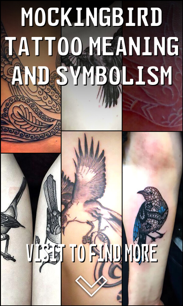 Mockingbird Tattoo Meaning and Symbolism