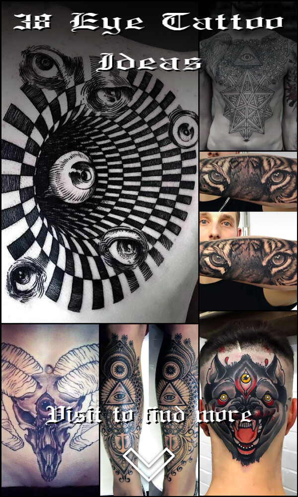 38 Eye Tattoo Ideas