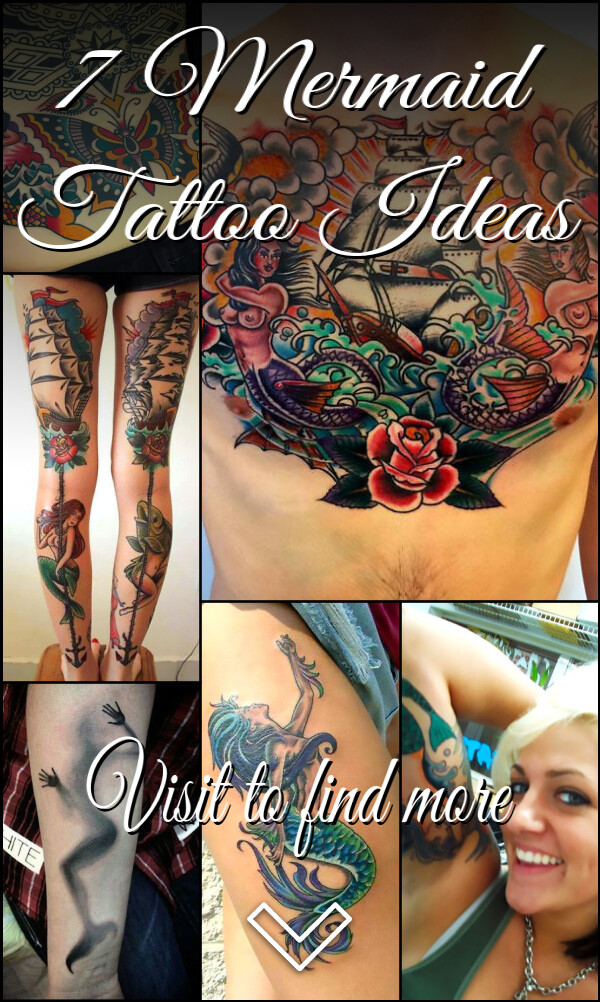7 Mermaid Tattoo Ideas