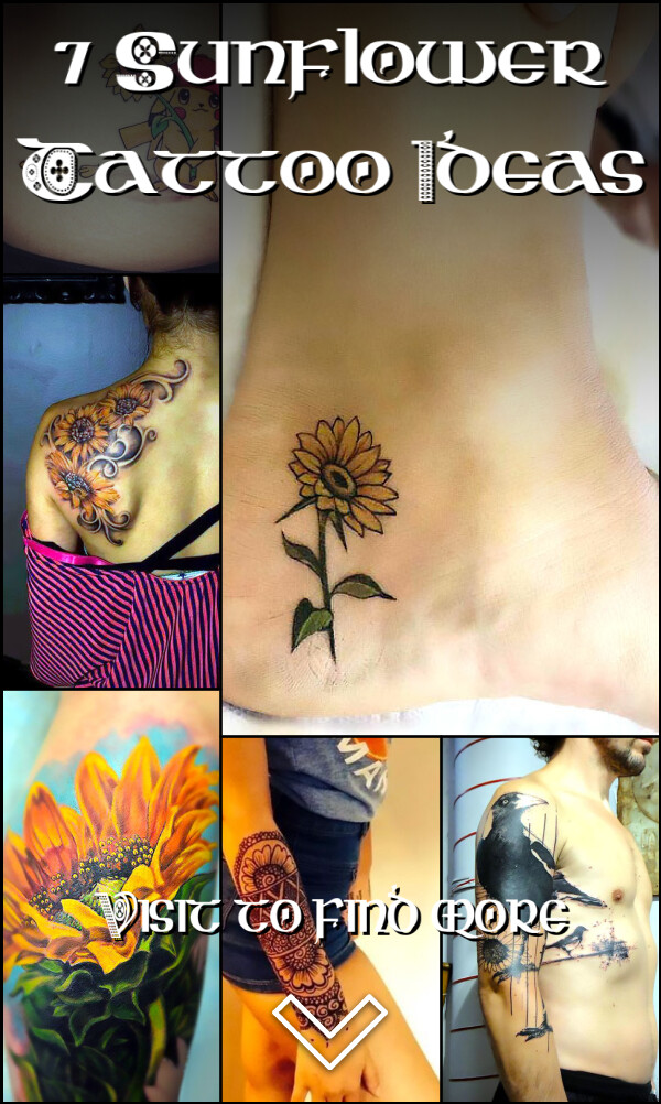 7 Sunflower Tattoo Ideas