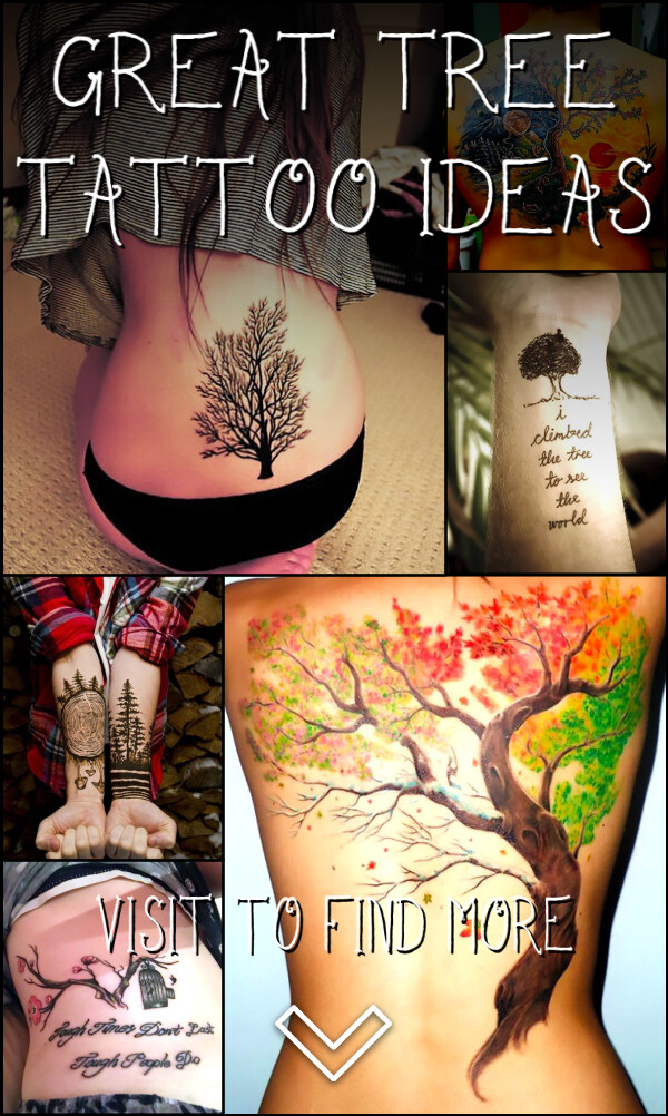 38 Great Tree Tattoo Ideas