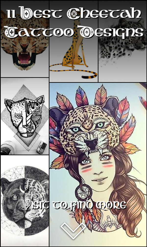 11 Best Cheetah Tattoo Designs