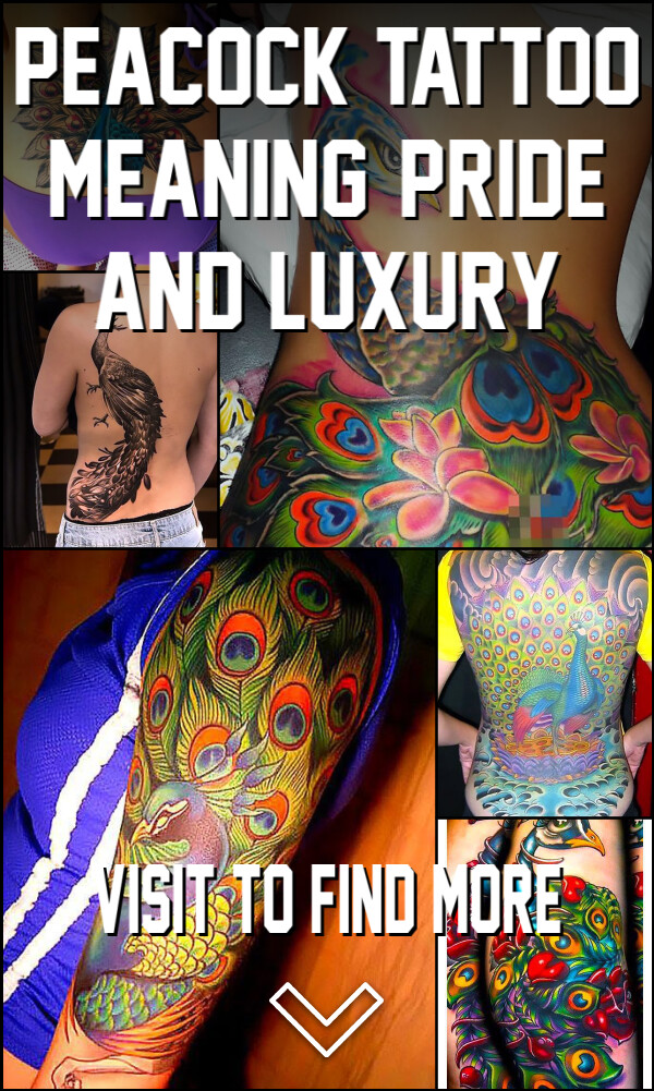 Peacock Tattoo Meaning: Pride and Luxury