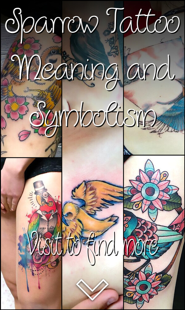 Sparrow Tattoo Meaning and Symbolism